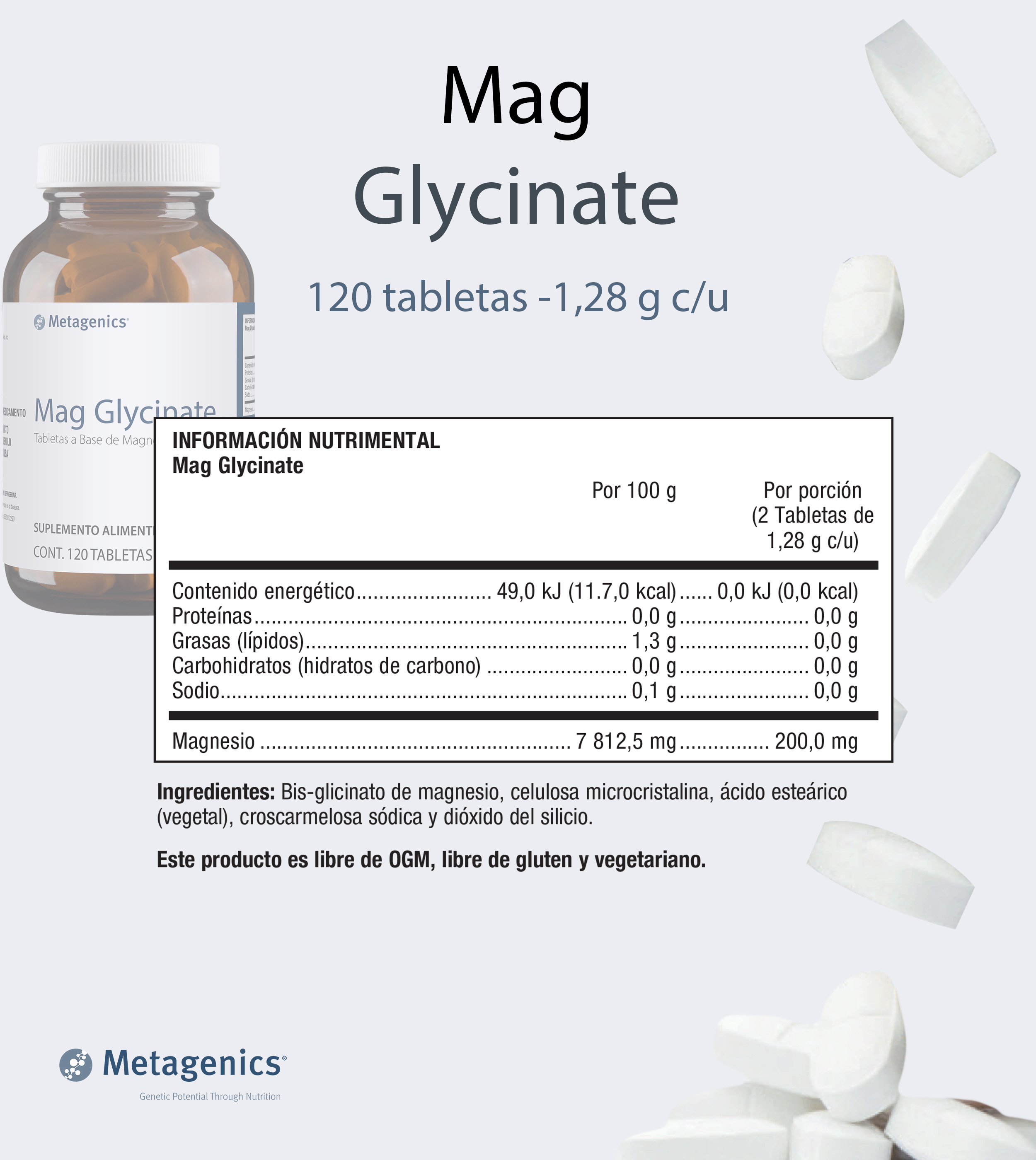 Paquete MagGlycinate-CoQ10ST30