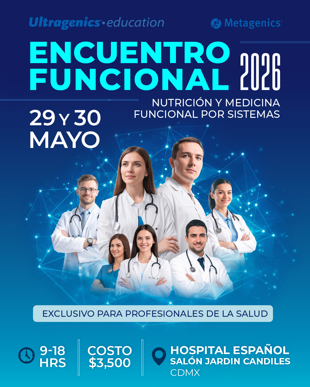 Encuentro Funcional 2026: Nutricion y Medicina Funcional por Sistemas MAYO 2026