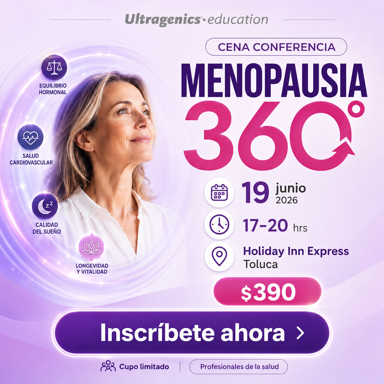 MENOPAUSIA 360 Enfoque Funcional Para Salud Femenina JUNIO 2026